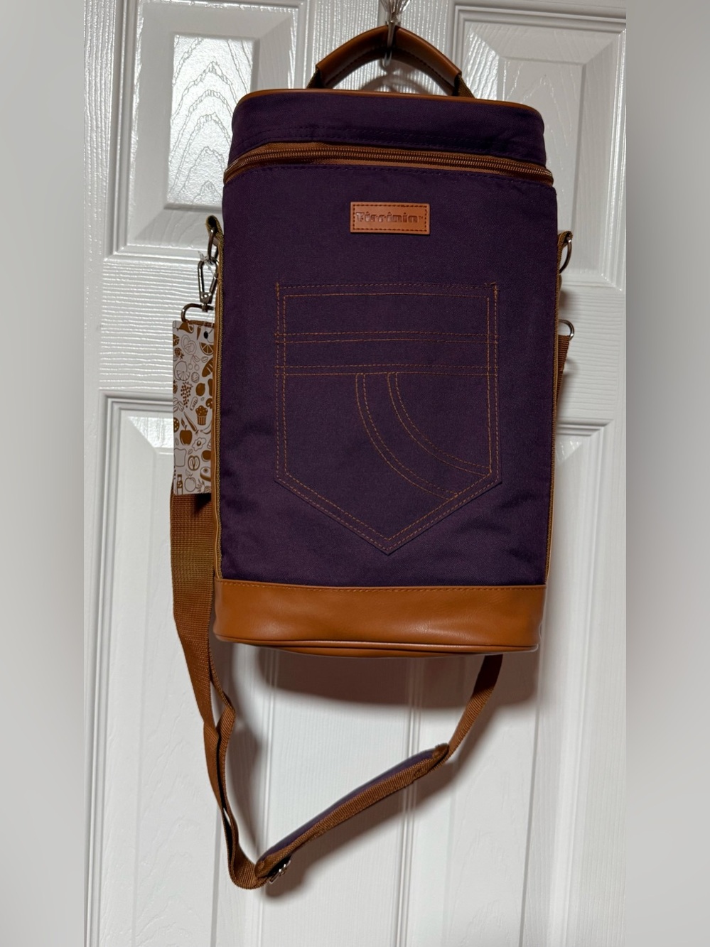 NWT Tirrinia double wine bottle cooler bag.